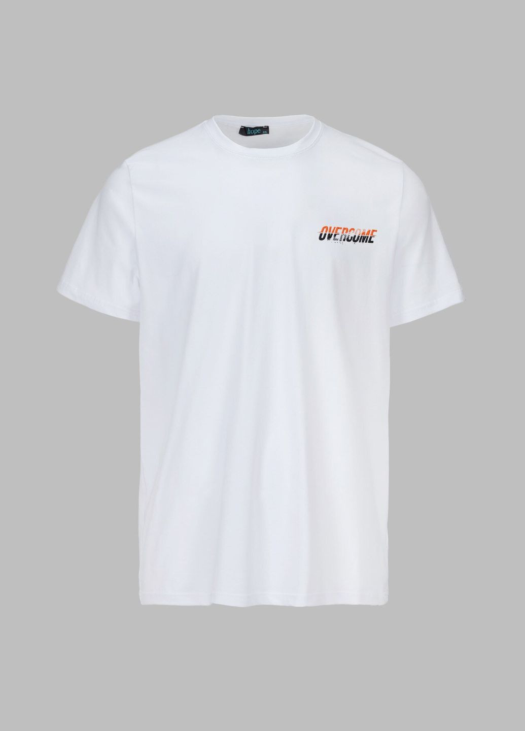 Біла футболка з принтом чоловіча hp-061 (2000990567987s) shop (2000990567987) Hope