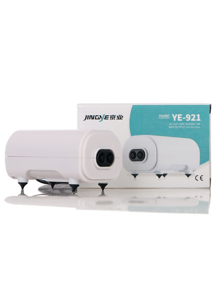 Компресор Duo Air Pump двоканальний 2х200л/год. Jingye (322711417)