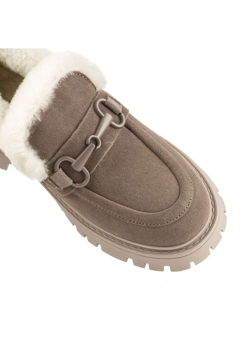 Gifanni Туфли (1763ЦА) серо-бежевый з натуральная замша, китай — зима (328912657)