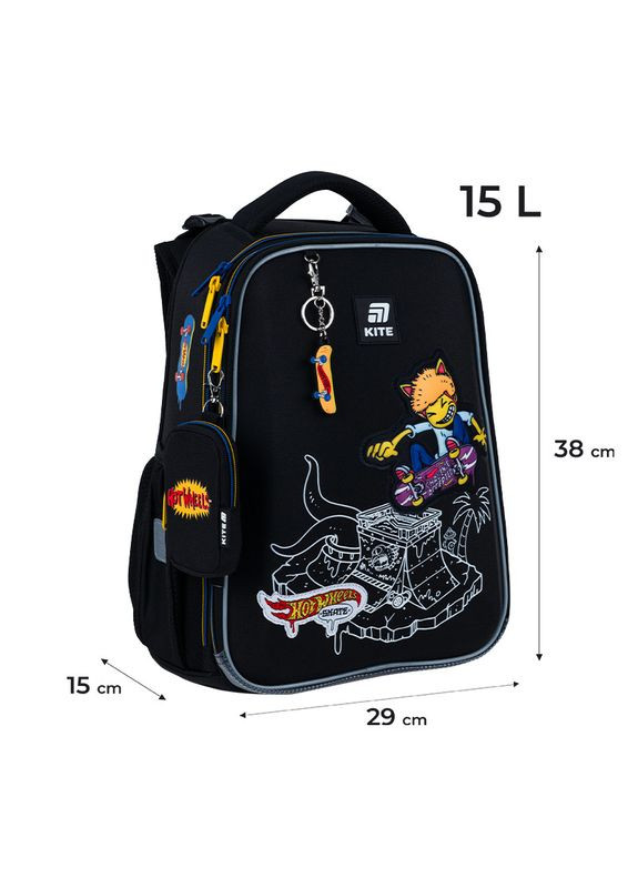 Рюкзак Education каркасний HW25-531M Hot Wheels Kite (369627572)