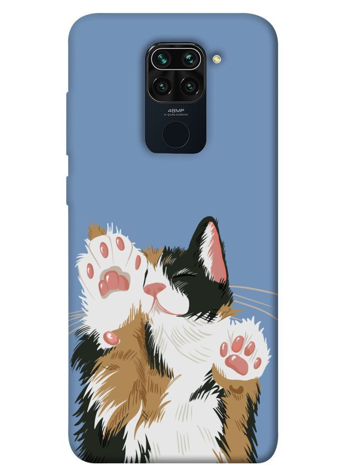 Чехол с принтом для Xiaomi Redmi Note 9, Redmi 10X, для Ксеми, ксиомиредами ноте 9,редми 10х Funny cat No Brand (339060227)