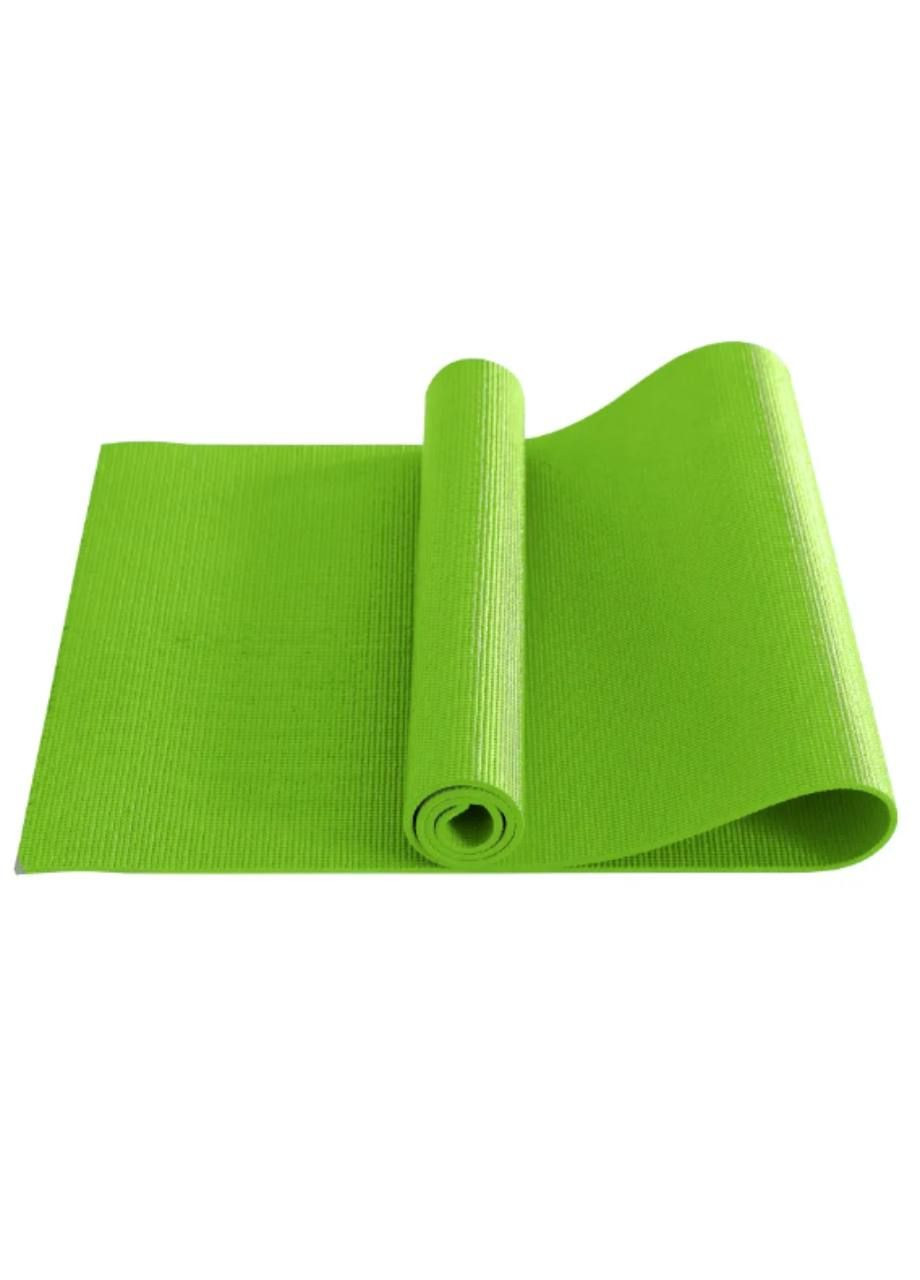 Килимок для йоги та фітнесу Зелений No Brand yogamat (278369123)