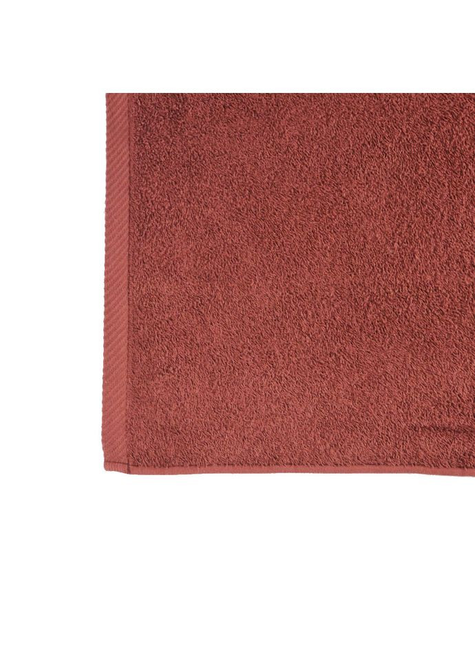 GM Textile рушник для рук та обличчя махровий 40х70см 400г/м2 (коричневий) комбінований виробництво -