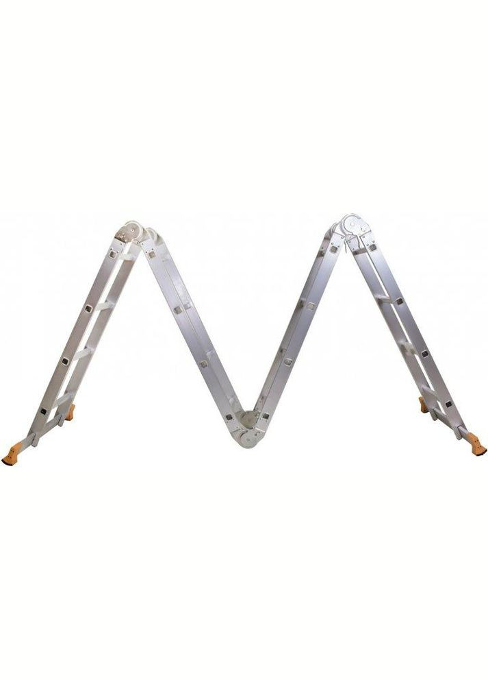Лестница шарнирная алюминиевая 4х4 (MLA-44) Aloft (334008339)
