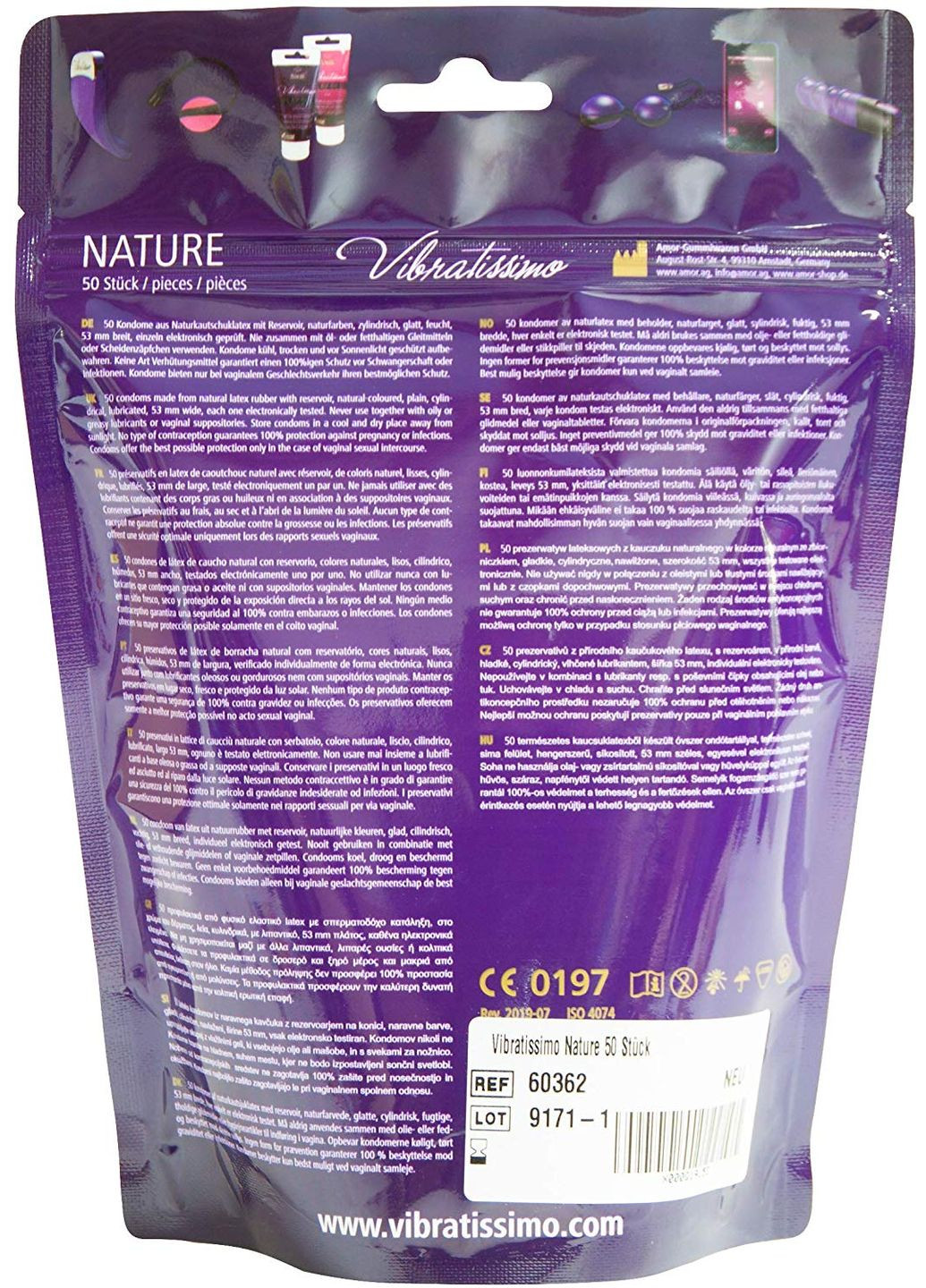 Nature, 50 шт - CherryLove Vibratissimo (296930515)