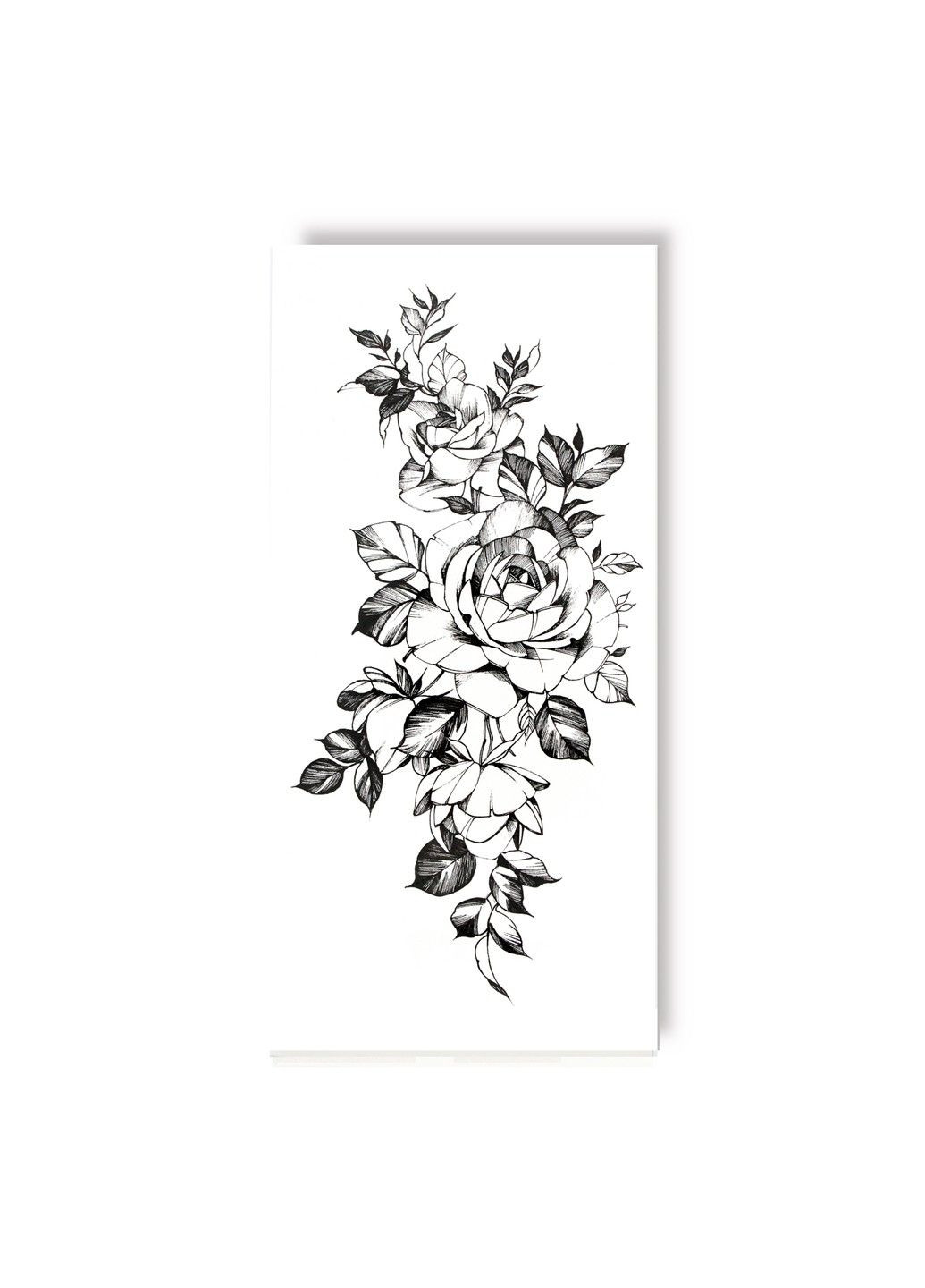 Тату "Квіти" Tattooshka (303140411)