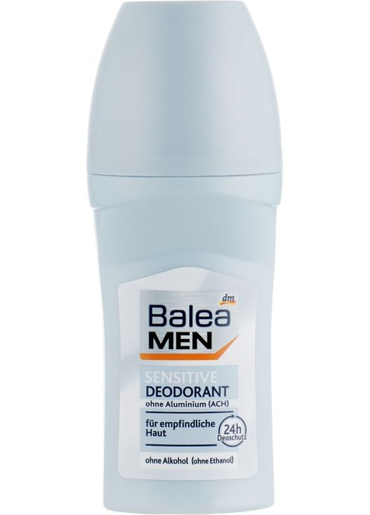 Кульковий дезодорант для чутливої шкіри Men Sensitive Deodorant 50ml (788161-53435) Balea (368635621)