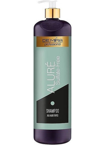 Безсульфатний шампунь для всіх типів волосся Alur? Sulfate-Free Shampoo 1000ml (1489923-30371782) DeMira Professional (368602593)