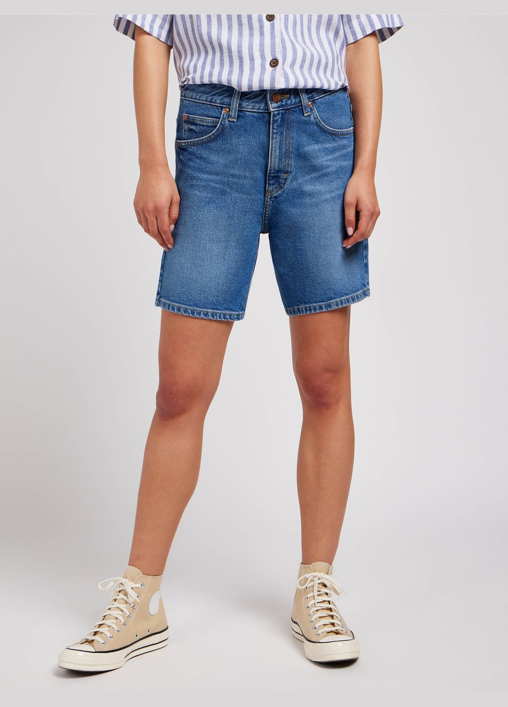 Шорты джинсовые Lee Rider Bermuda 112349010 (326738485)