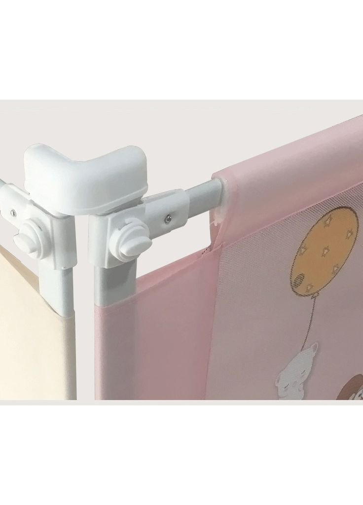 Бар'єр для ліжка 1.8 м Рожевий No Brand (367959275)