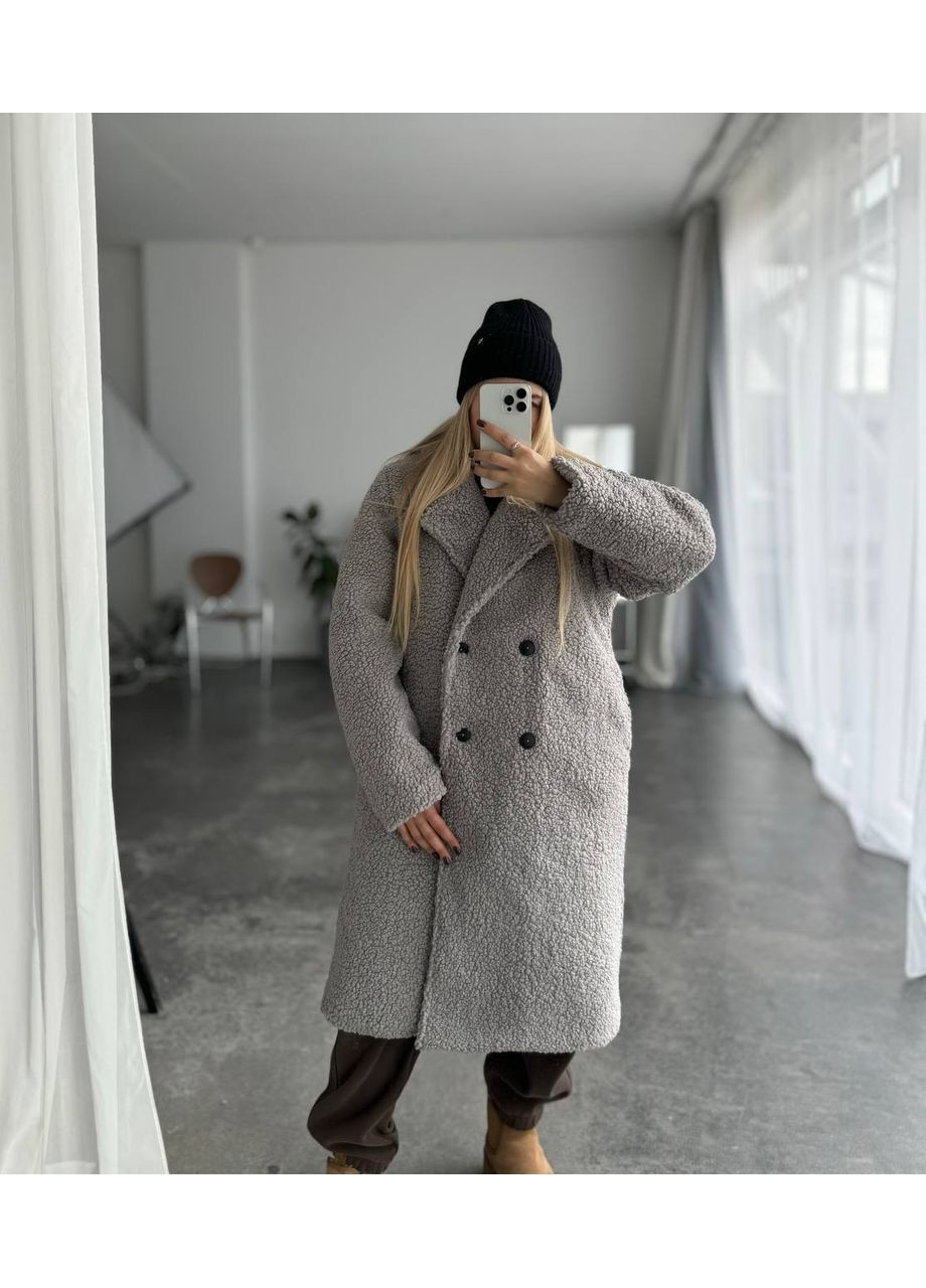 Жіноча шубка з еко хутра “баранець” Avanti (365439168)