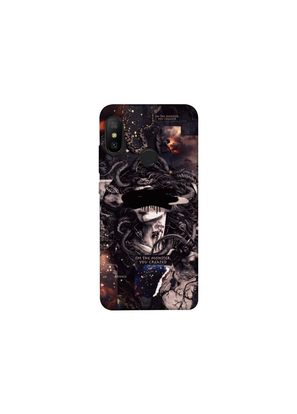 Чохол на Xiaomi Mi A2 Lite / Xiaomi Redmi 6 Pro Monster you created Frontalka (362032331)