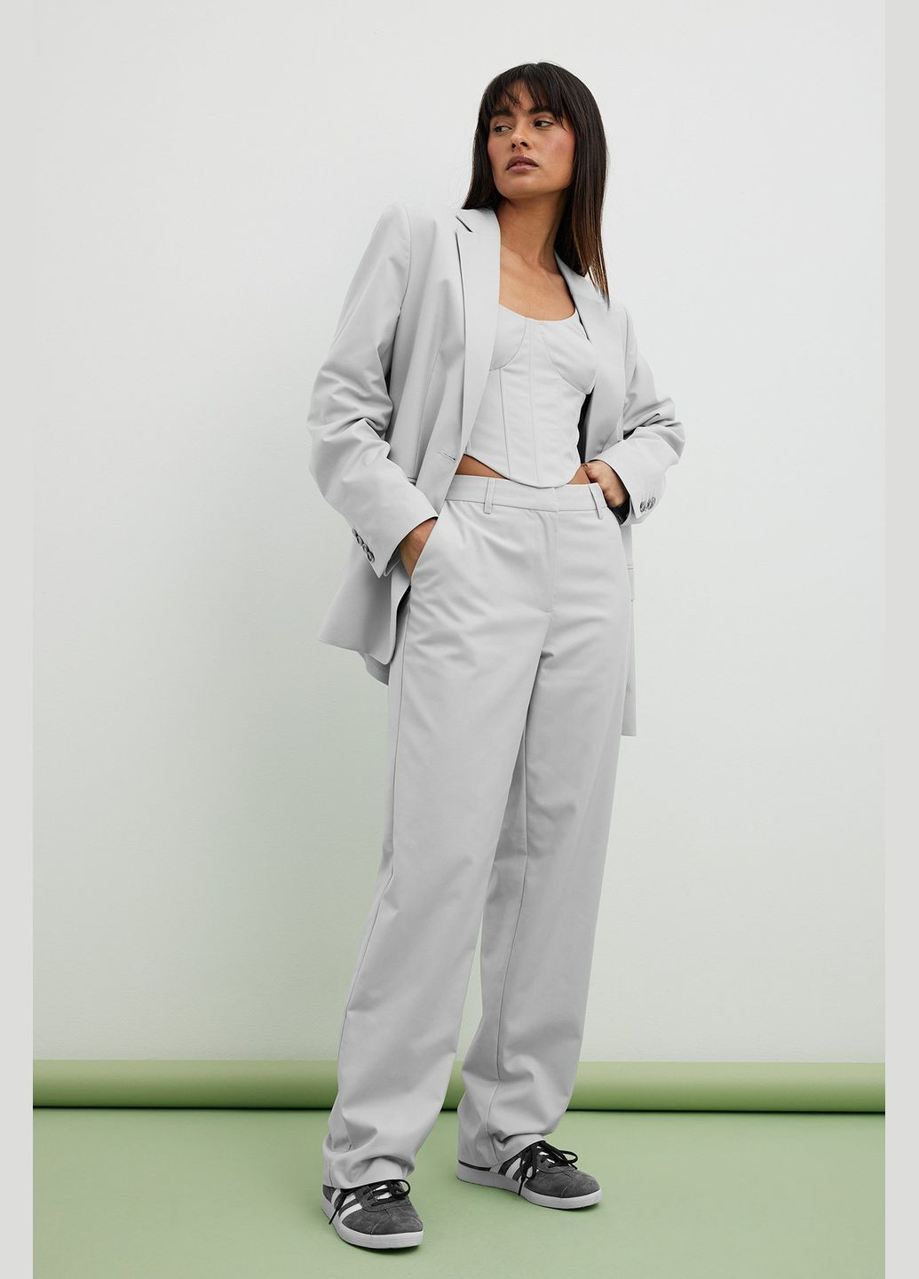 Жакет,світло-сірий, NA-KD (291163499)