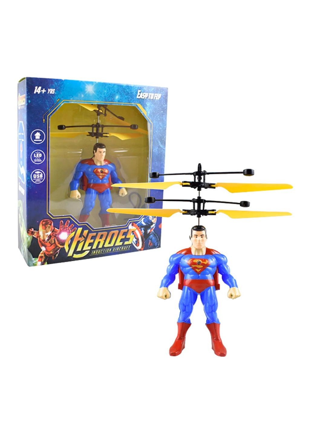 Магический летающий супергерой с сенсорным управлением FLY 25 UFT (316471882)