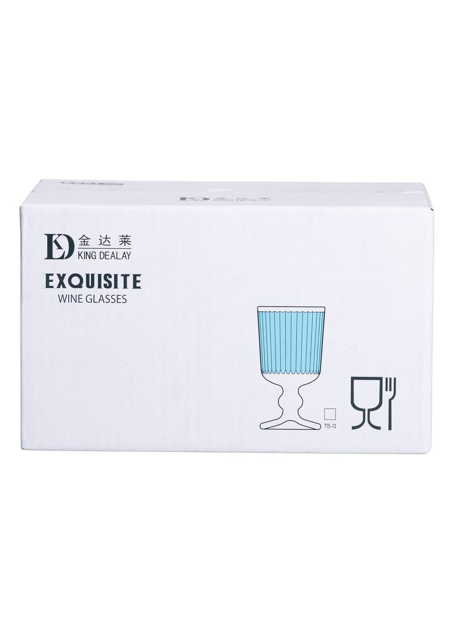 Набор рюмок 6 шт по 50 мл стеклянные на ножке HP-19-129 Yiwu (353503947)