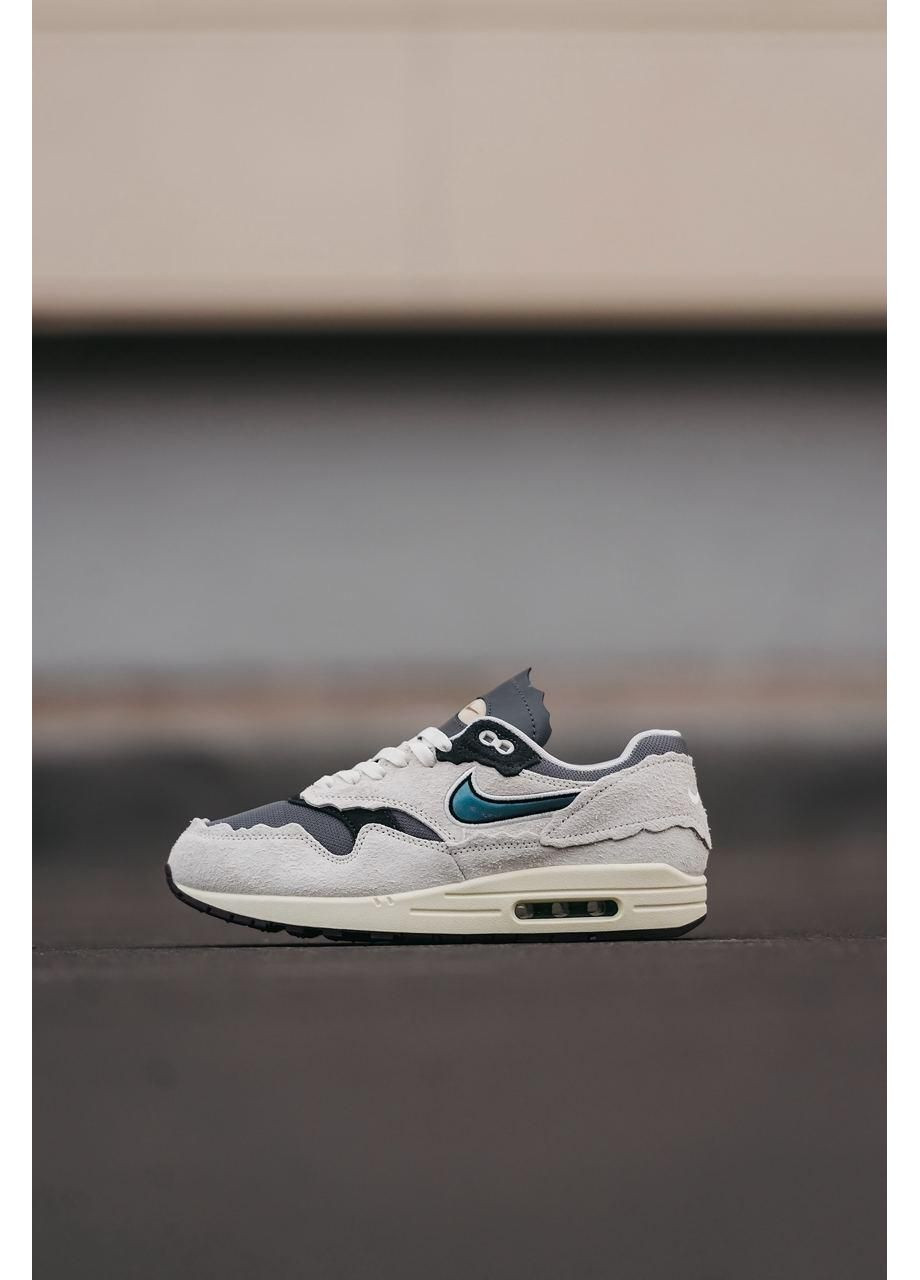 Бежевые демисезонные кроссовки мужские nike air max 1 protection pack найк аир макс No Brand