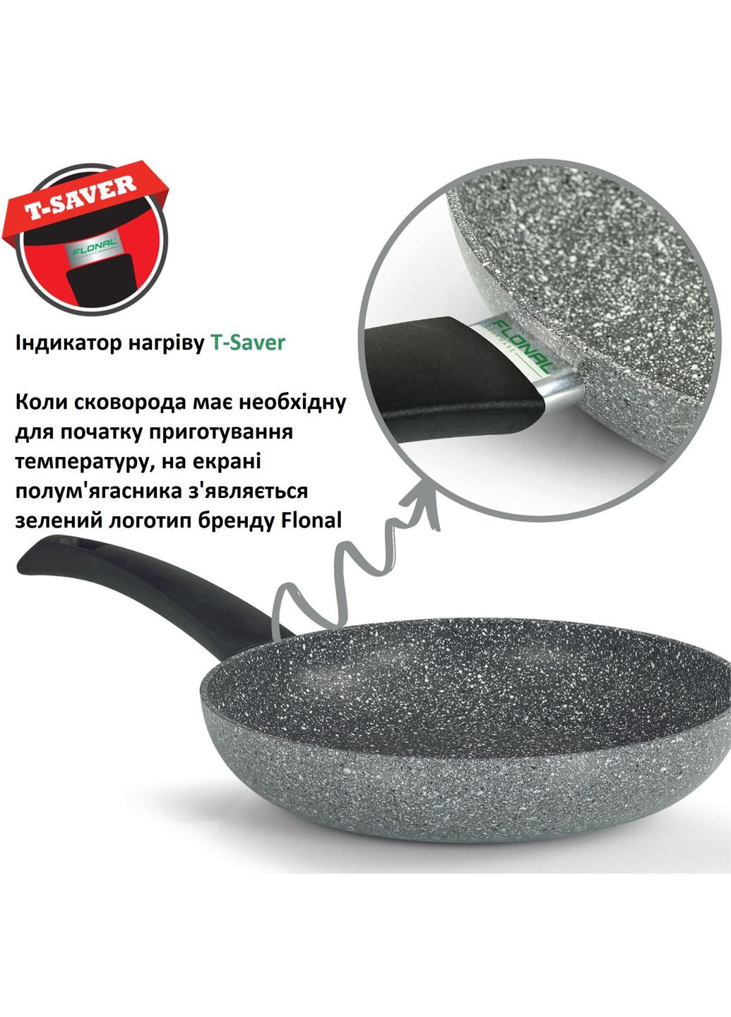 Сковорода Pietra Viva 22 см (PV8PB2270) Flonal (315936952)