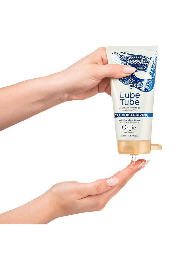 Лубрикант на водній основі Lube Tube Xtra Moisturizing, 150 мл, інтенсивне зволоження Orgie (367582083)