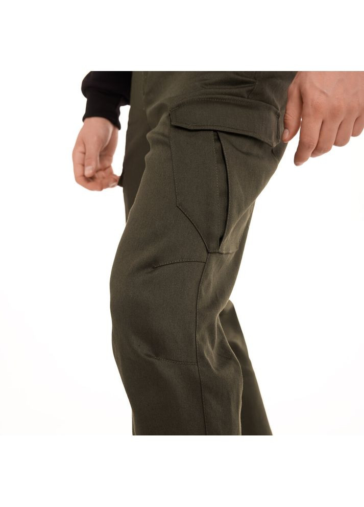 Хаки повседневный зимние карго брюки Pobedov