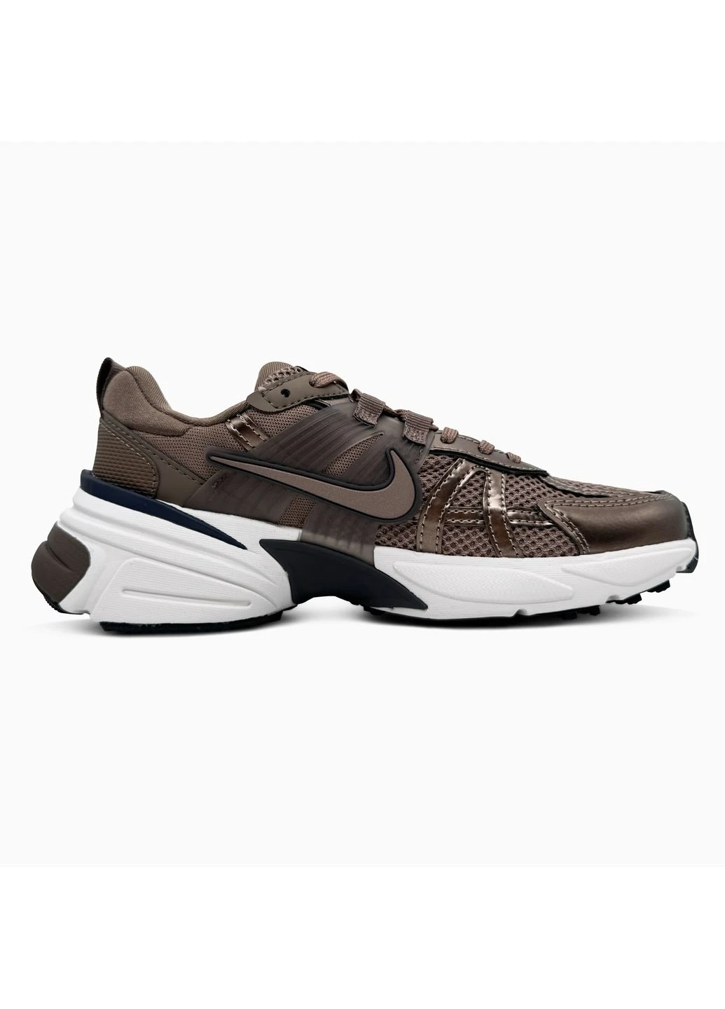 Кроссовки женские Nike V2K Runtekk Mink Brown | Найк В2К Рантекк коричневые No Brand коричневые демисезоны (401726467)