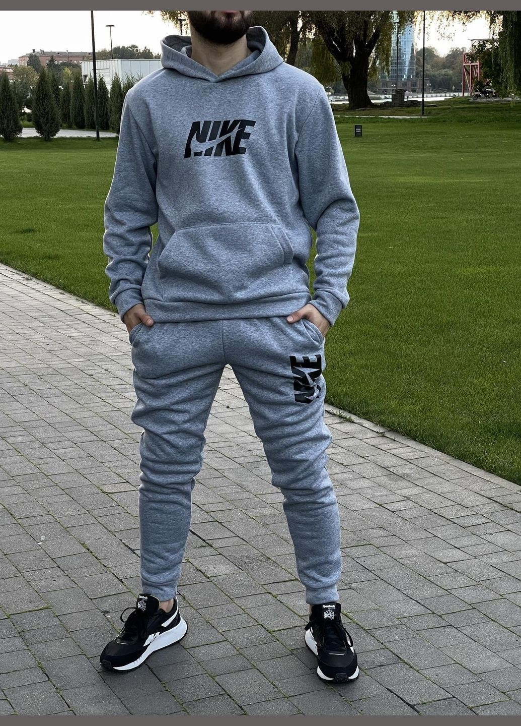 Костюм Утепленный 3-х нить на флисе 💥🧨 ВЫСОКОЕ КАЧЕСТВО💥 No Brand (316641130)