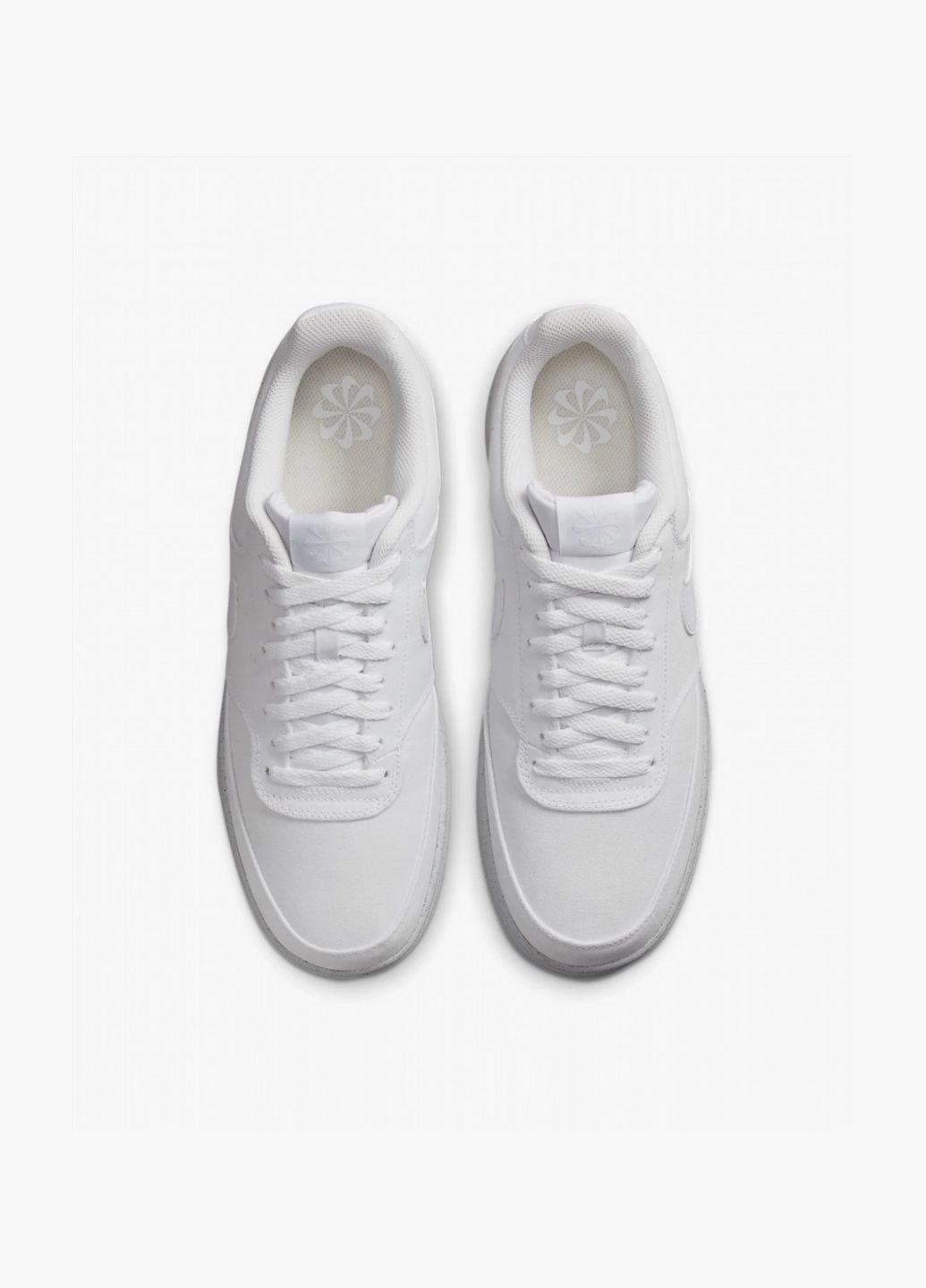 Білі Осінні кросівки чоловічі court vision low next nature white dj6260-100 Nike