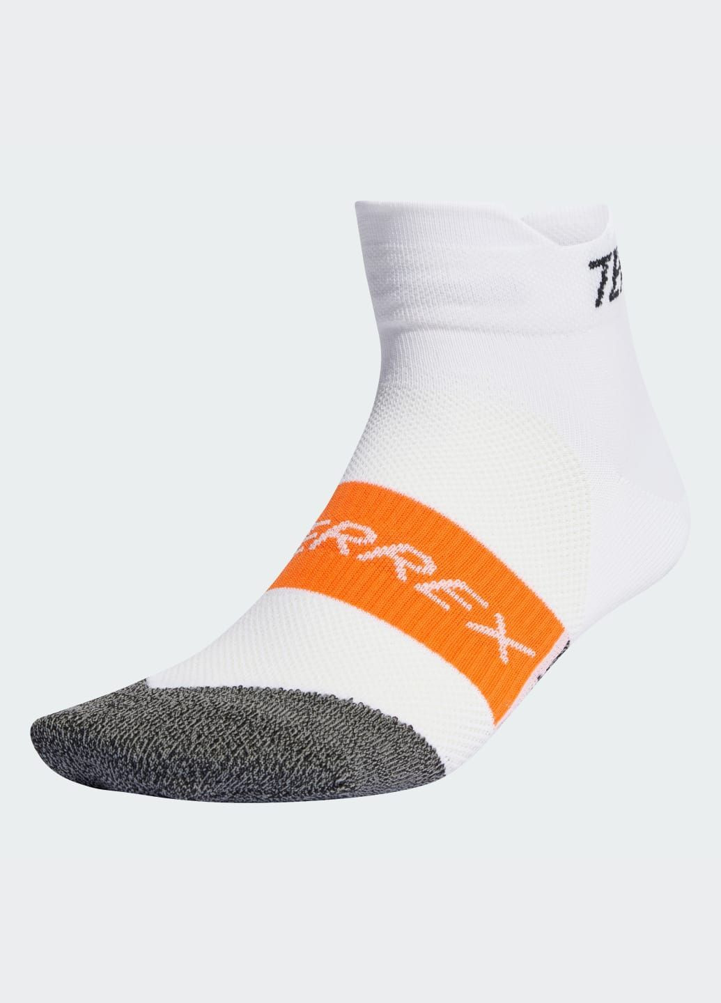 Белые носки terrex heat.rdy trail running speed ankle adidas логотипы (369370099)