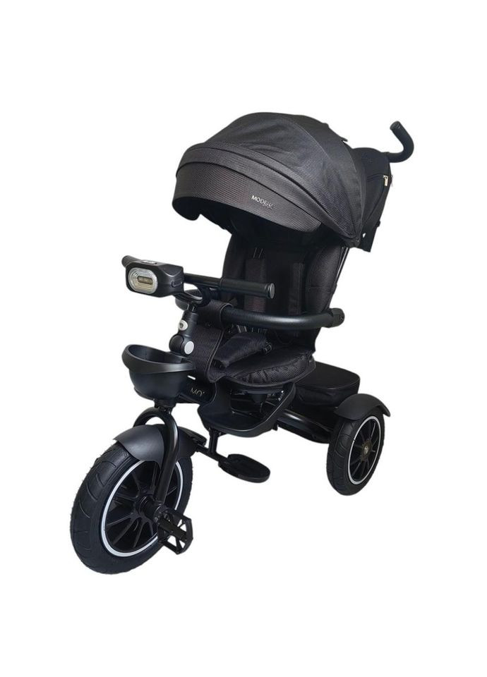 Дитячий триколісний велосипед MODENA ME 1193 Black, з батьківською ручкою El Camino (370977019)
