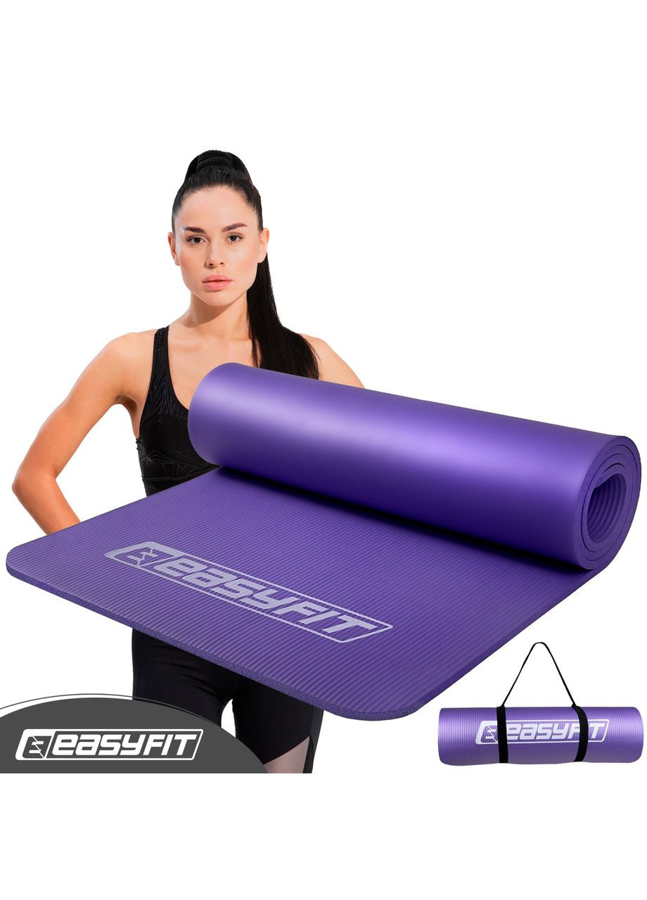 Коврик для фитнеса и йоги NBR 10 мм EasyFit (362440786)