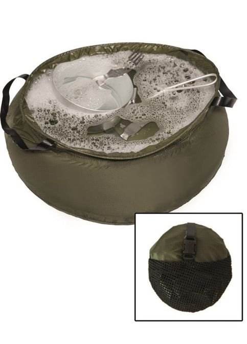 Нейлоновая складная чаша 10 л. Mil-Tec (315878537)