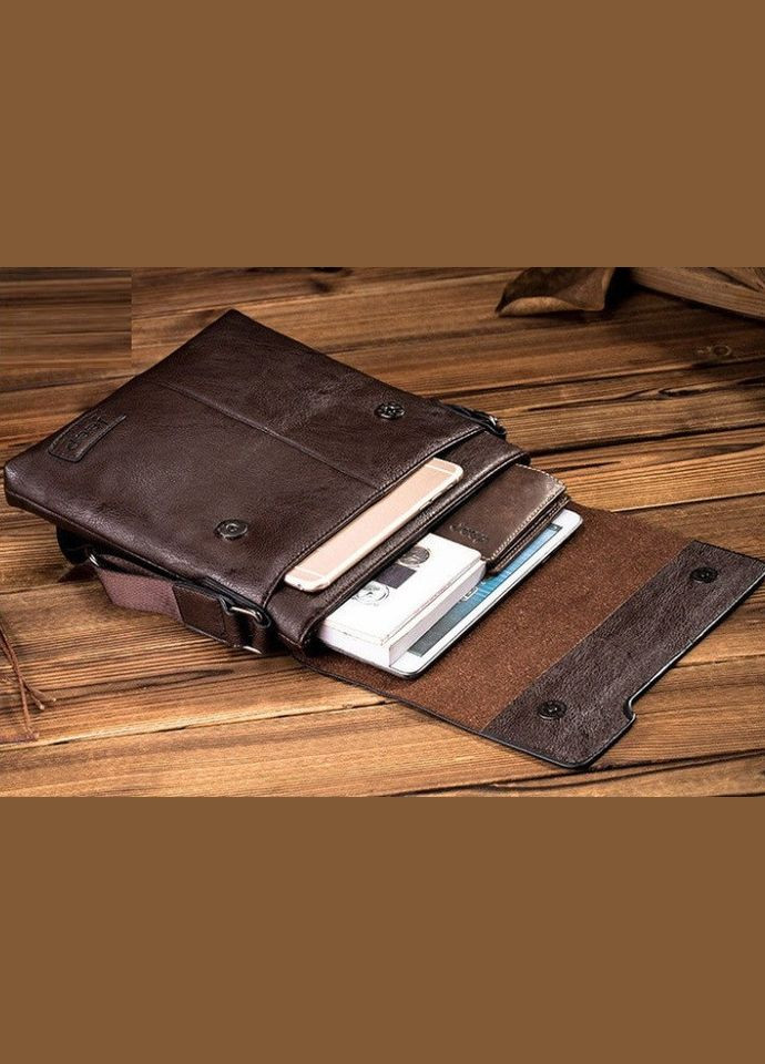 Мужская сумка Темно-коричневый No Brand (301212043)