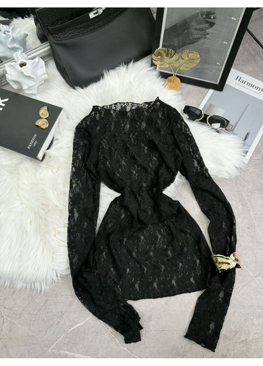 Лонгслів жіночий гіпюровий Style Point (370603728)