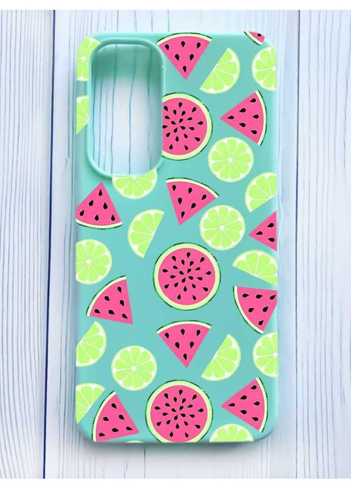Матовый чехол на Samsung Galaxy A35 (A356) Арбузы и лайм (принт 345) Creative (355389946)