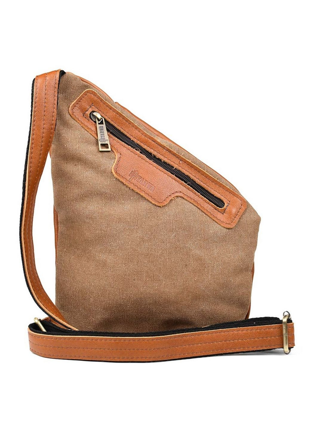 Мужская кожаная сумка через плечо 23х28х4 см TARWA (315873454)