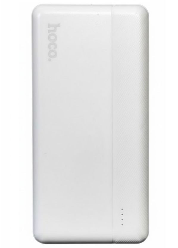 Зовнішній акумулятор 20000 mAh Li-Pol з двома USB-портами білий 2104618823) Hoco (369963229)