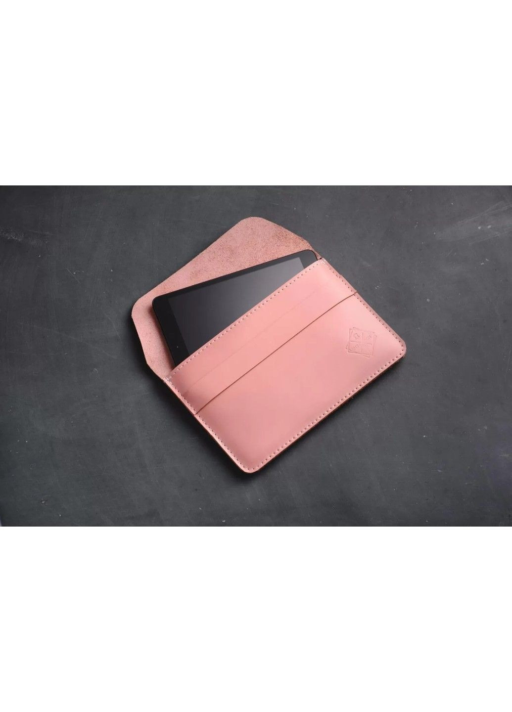 Кожаный Чехол для ноутбука Sleeve розовый пудровый 14 Skin and Skin (285718800)