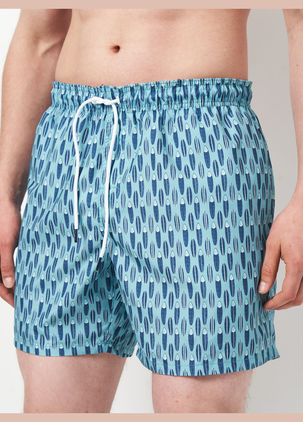 Мужские комбинированные пляжные купальные шорты C&A