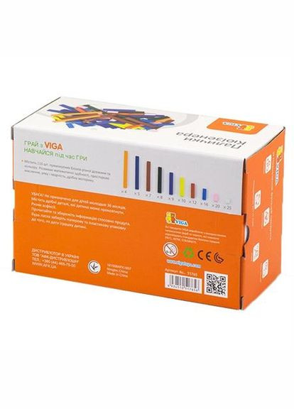 Навчальний набір Палички Кюїзенера () Viga Toys 51765 (336492121)