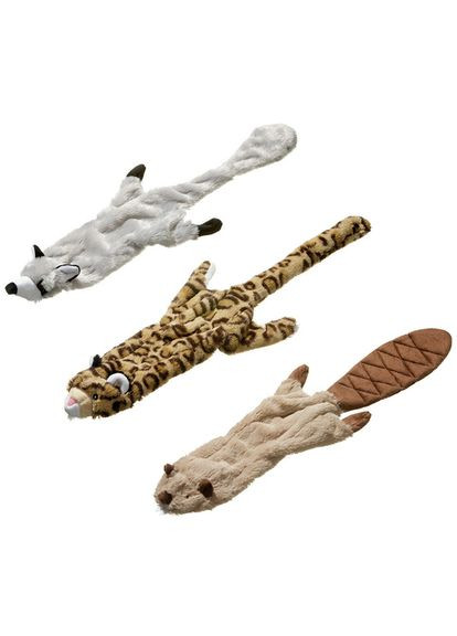 Plush Wild Zoo ФЛАМИНГО ДИКИЙ ЗВЕРЕК мягкая игрушка с пищалкой для собак, 34х6х2 см (5400585011838) Flamingo (345559504)
