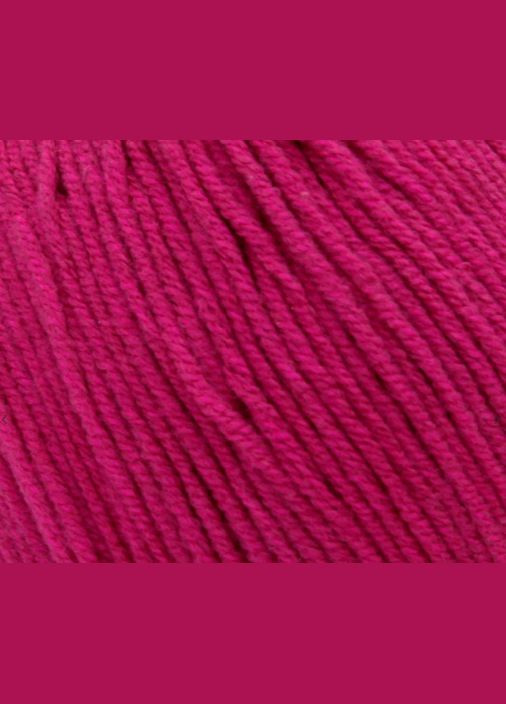 JEANS № 49 - фуксия хлопок-акрил нитки пряжа для вязания Этрофил Etrofil (366394430)