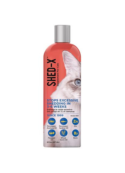 Примесь для шерсти кошек против линьки ShedX Cat 0.237 л (736990005144) SynergyLabs (279565405)