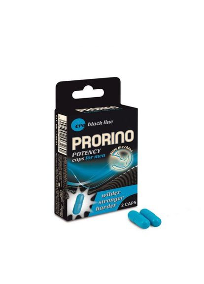 Капсули для потенції PRORINO Potency Caps for men 2 шт CherryLove Hot (282710097)