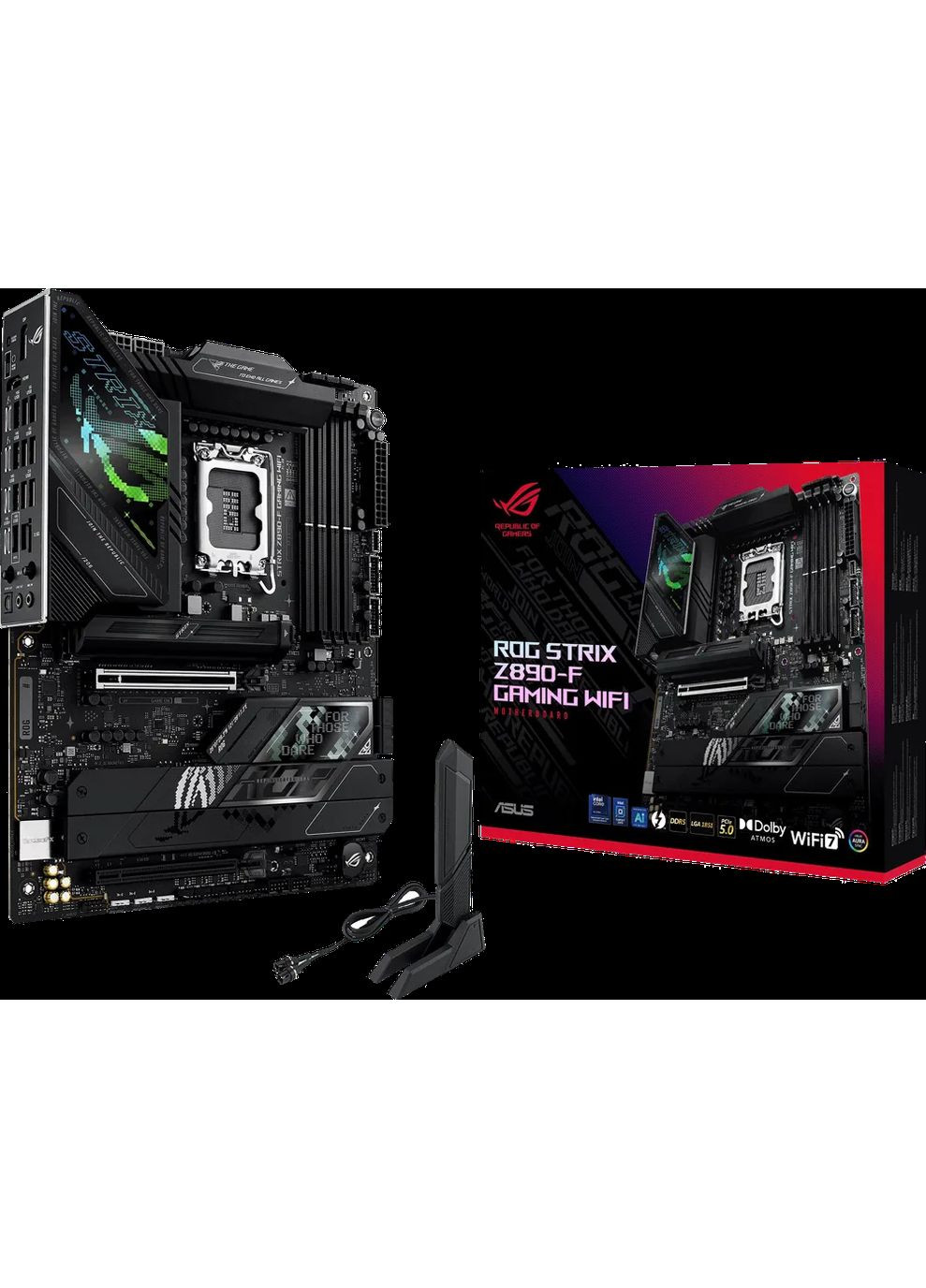 Материнская плата ROG Strix Z890-F Gaming WIFI (90MB1I40-M0EAY0) Asus (360424524)