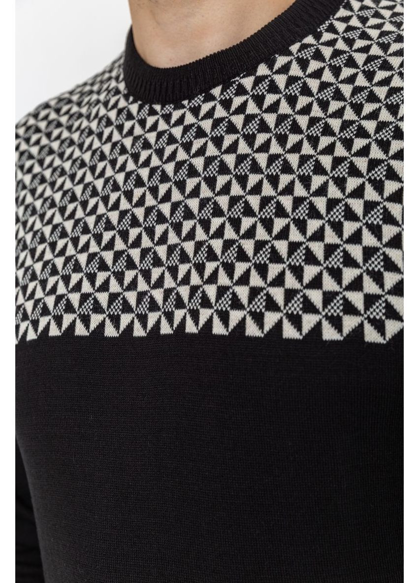 Чорно-білий светр чоловічий,, 161r898 Ager