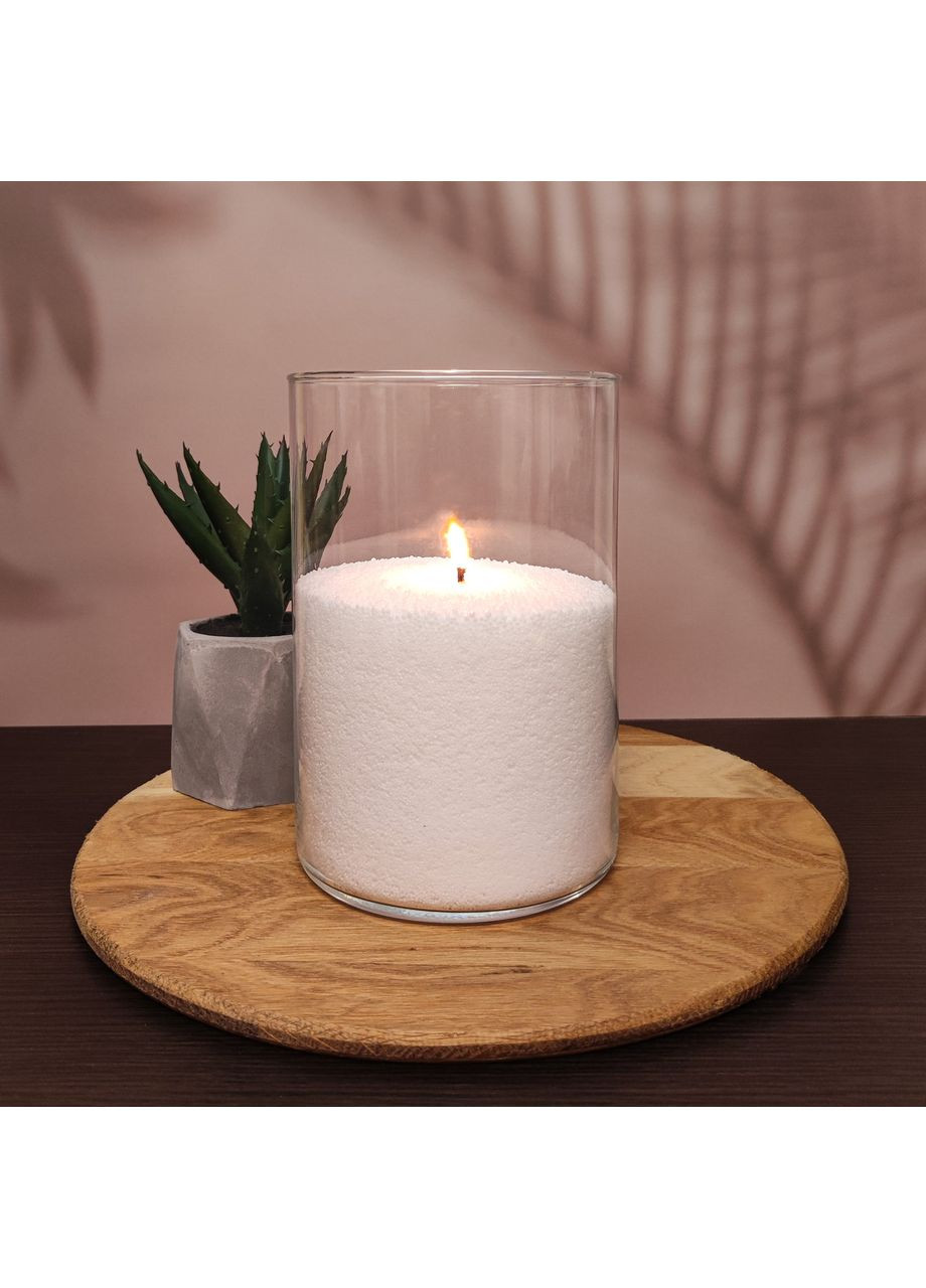 Пальмовий віск для насипної свічки 5 кг + 5 м фітіля, гранульований. Пісочні свічки у гранулах. Liliya Flowers (366026664)