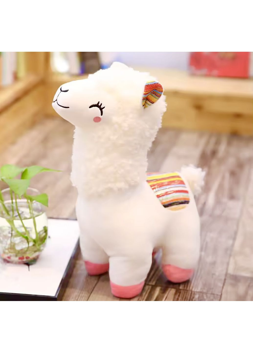 Игрушка детская мягкая плюшевая Лама (Llama) No Brand (361871541)