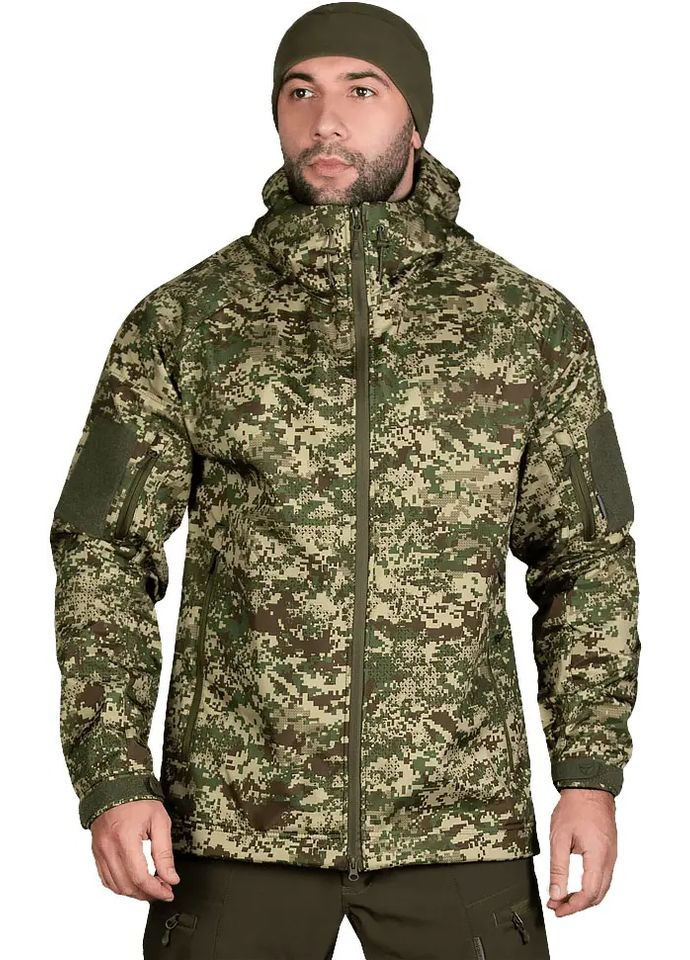 Комбінована демісезонна куртка talker ofthell піксель Camotec