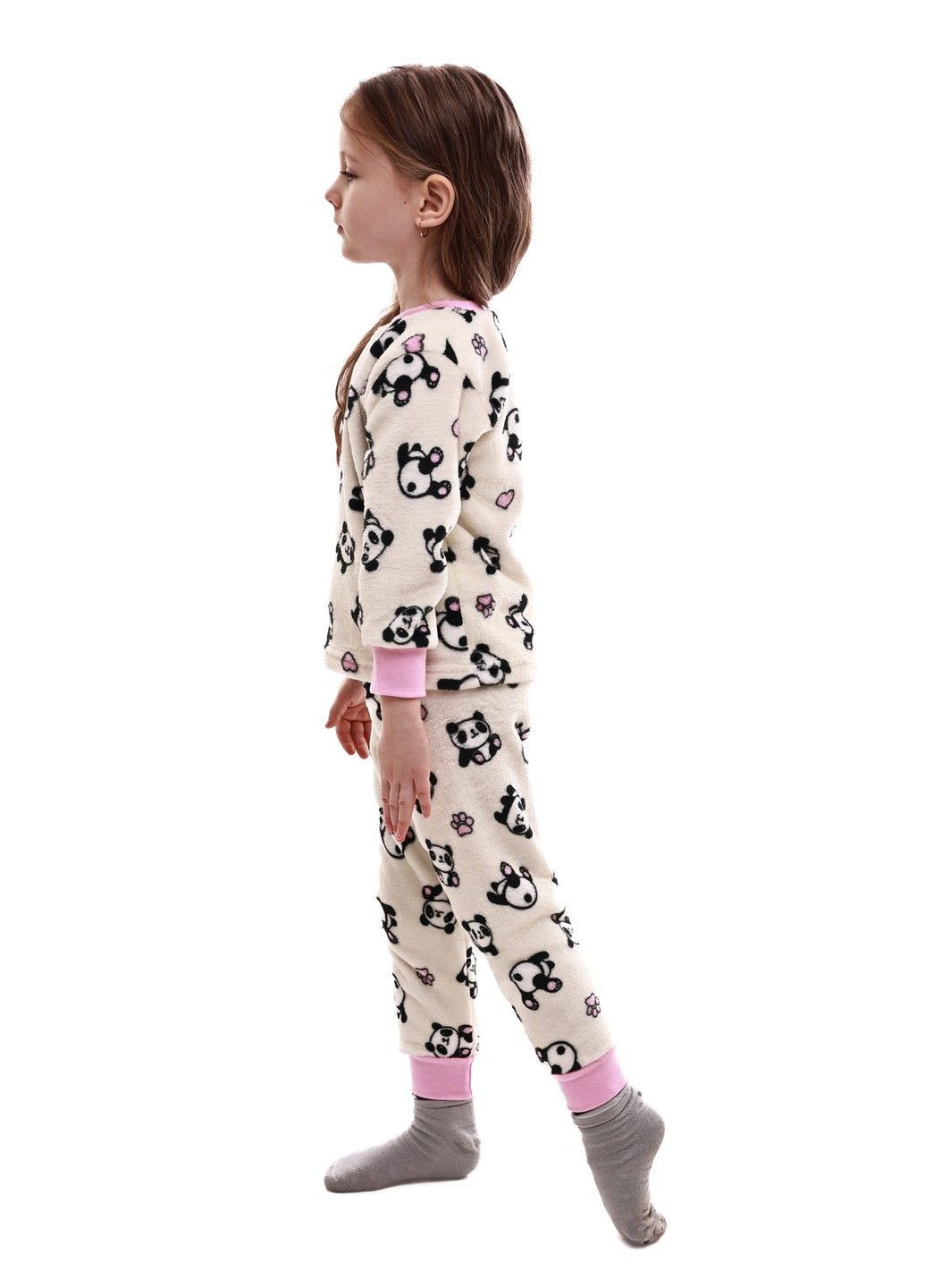 Молочная пижама детская No Brand