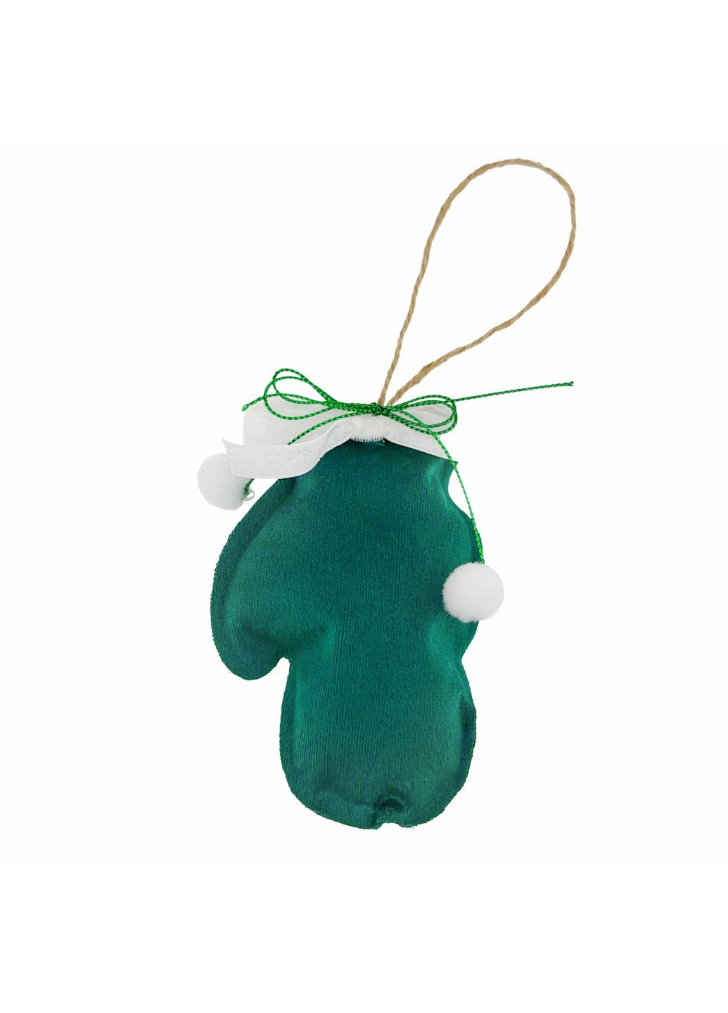 Украшение новогоднее Мягкая игрушка Перчатка №10 9x12x3 см MIS LT (365627984)