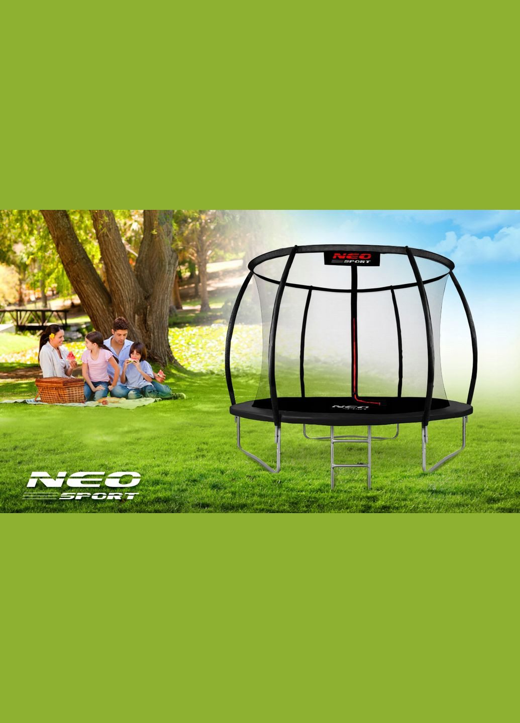 Батут NeoSport Premium 252 см с внутренней сеткой (NS-08C231) Neo Sport (316152123)